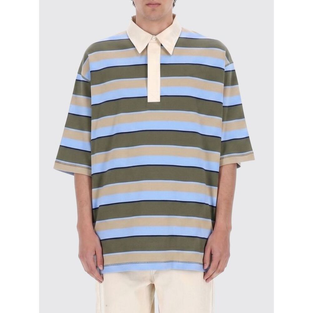 Ami Paris Polo Shirt Men Blue